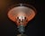 Traditional Victorian Bronze Table Lamp with Pink Empire Glass Shade, 1890 For Sale - Image 3 of 18