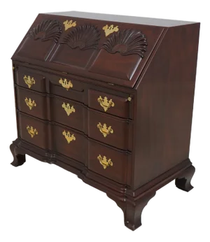 Franklin Heirloom Mahogany Block Front Slant Top Desk