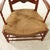Vintage French Provincial Distressed Terracotta Red Wingback Chair With Gingham Cushions For Sale - Image 11 of 12