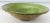 This is a vintage Mediterranean handmade pottery bowl. This pottery bowl features an Apple green glaze to the inside of...