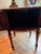 Theodore Alexander Hand-Carved Vintage Wooden Drum Book Table For Sale - Image 11 of 14