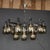 Vintage Italian Chrome and Smoked Glass Chandelier, 1970 For Sale - Image 14 of 17