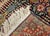 Antique Persian Tabriz Area Rug, Hand-Knotted Wool, All-over Geometric Pattern, Navy & Green, 3x6 For Sale - Image 12 of 13