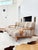 70s Mario Bellini Cassina "Pianura" style Oak Two Seater Sofa Loveseat (2 of 2) For Sale - Image 13 of 18