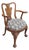Antique George I Swan Handle Mahogany Arm Chair For Sale