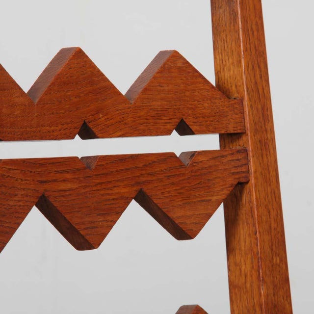 Vintage Oak Chairs, 1950s, Set of 4 For Sale - Image 3 of 9