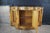Vintage French Empire Style Birdseye Maple Ormolu Sideboard Display Cabinet 69" For Sale - Image 11 of 14