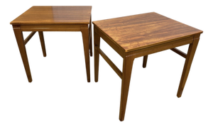 Mid-Century Modern Teak Bedside Tables, 1960s, Set of 2