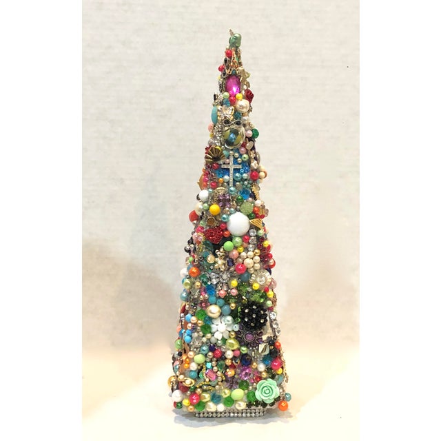 Handmade Jeweled Christmas Tree Chairish