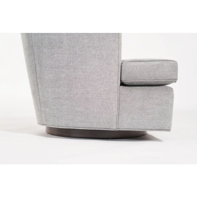 Set of Low-Profile Swivel Chairs by Harvey Probber, C. 1950s For Sale - Image 9 of 12