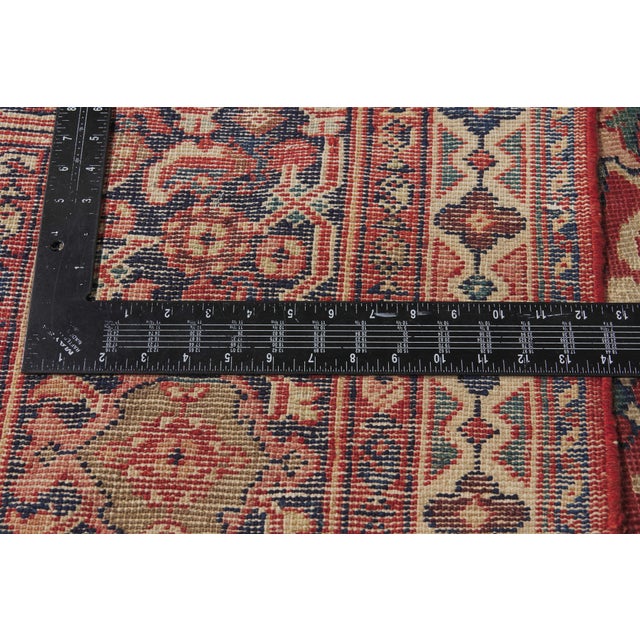 Textile Late 19th Century Persian Sultanabad Rug, 10'11 X 13'06 For Sale - Image 7 of 10