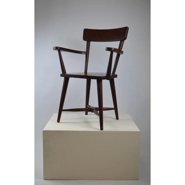 Modernist Wooden Armchair, 1940 For Sale - Image 11 of 18