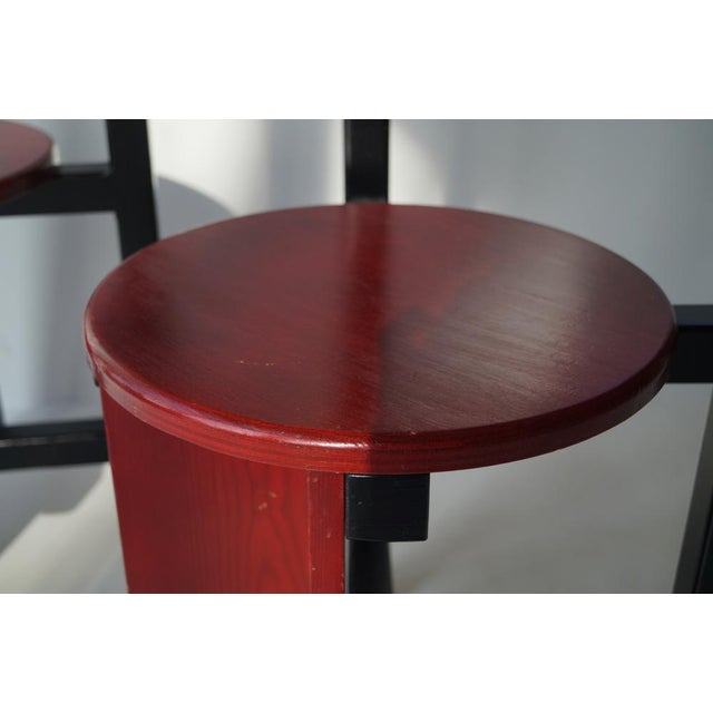 Set of Modernist Bastille Side Chairs by Piet Blom, 1960s For Sale - Image 12 of 18