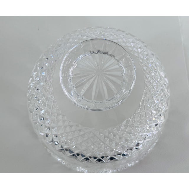 Waterford Crystal Jim O'Leary 1997 15th Anniversary Centerpiece Bowl For Sale - Image 9 of 9