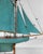 Teal English 20th Century 'Kangaroo' Carved Wood Gaff Cutter Pond Yacht For Sale - Image 8 of 13