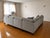 Contemporary 3-piece sectional sofa with cuddler chaise, purchased new in 2022 from an upscale furniture retailer...