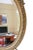 Large Antique Oval Gilt Overmantel Wall Mirror For Sale - Image 6 of 8