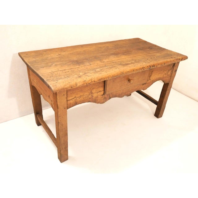 Rustic Console Table in Mixed Woods, Italy, 1800s For Sale - Image 9 of 9