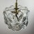 Vintage Glass Disc Chandelier, Italy 1970s For Sale - Image 11 of 18