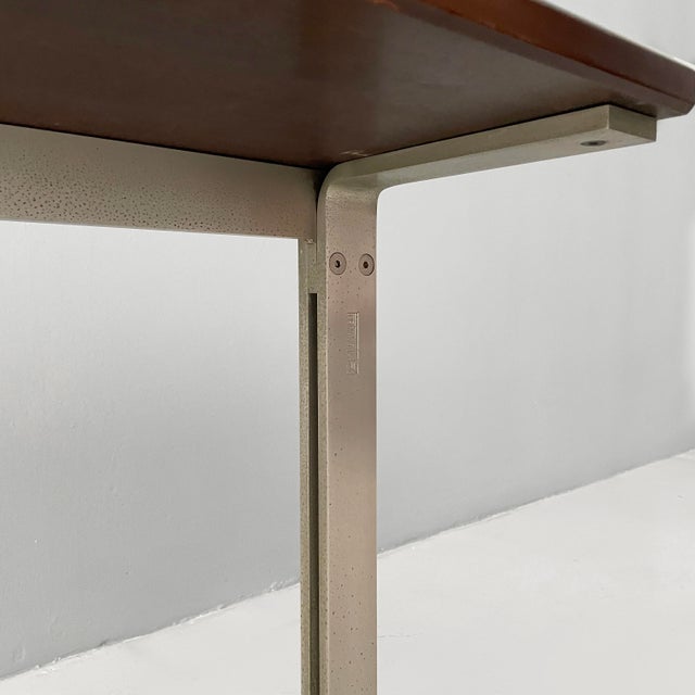 Italian Modern Wood and Steel Desk from Formanova, 1970s For Sale - Image 13 of 18
