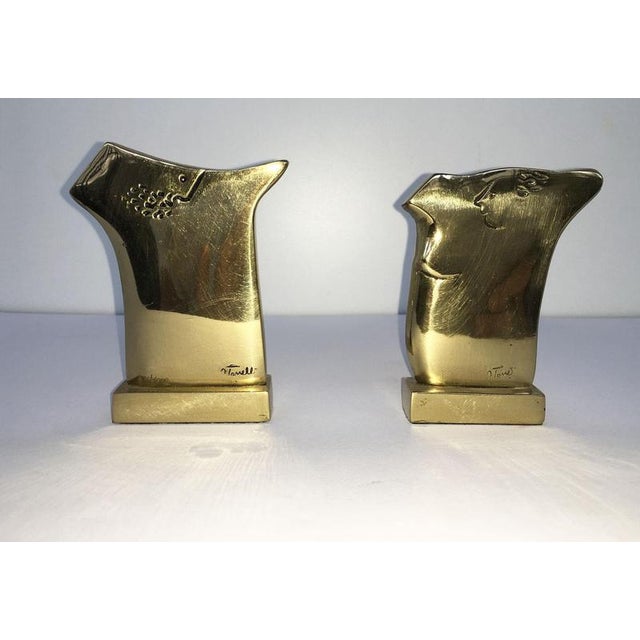 Italian Bronze Abstract Sculpture by Ottorino Tonelli, 1980 For Sale - Image 13 of 18