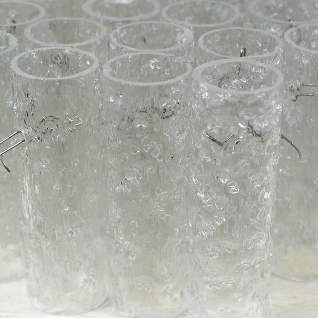 Glass and Brass Light Fixtures from Doria, Germany, 1960s, Set of 6 For Sale - Image 12 of 18