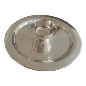 Vintage Wm. Rogers Silverplate Tray With Bowl