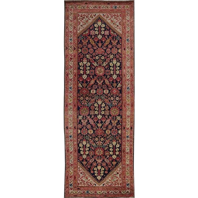 1920s Vintage Persian Hamedan Area Rug For Sale