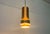 Mid-Century Modern Space Age German Copper Pendant Lamps from Doria, 1960s, Set of 3 For Sale - Image 15 of 18