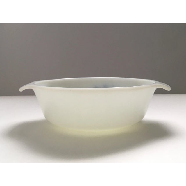 1960s Anchor Hocking Milk Glass Cornflower Blue Dish For Sale In Jacksonville, FL - Image 6 of 8