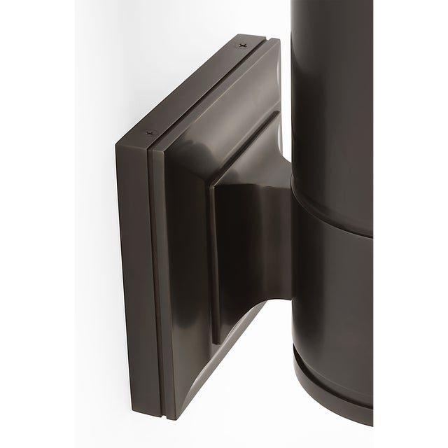 Visual Comfort Chapman & Myers for Visual Comfort Signature Provo 10" Canister Light in Bronze For Sale - Image 4 of 7