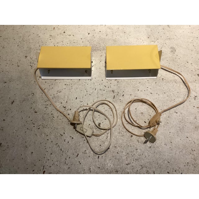 Wall Light Bedside Lamps by J. J. M. Hoogervorst for Anvia, 1960s, Set of 2 For Sale - Image 6 of 10