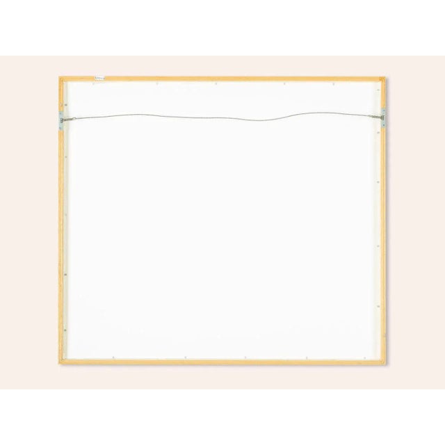 Blue Helga Müller, Blue Hour, 1990, Acrylic on Paper For Sale - Image 8 of 10