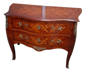 Vintage Marquetry Commode, 1960