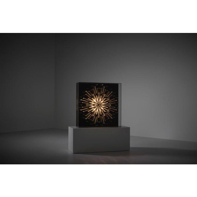 Optical Methacrylate Light Sculpture, France, 1970s For Sale - Image 3 of 11
