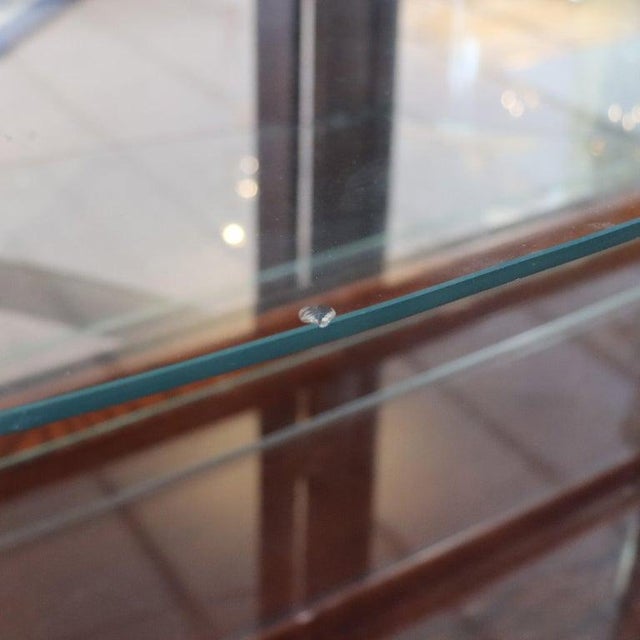 Oversized Rj Horner Deeply Figural Griffin & Floral Carved Oak China Cabinet, Attributed For Sale - Image 15 of 17