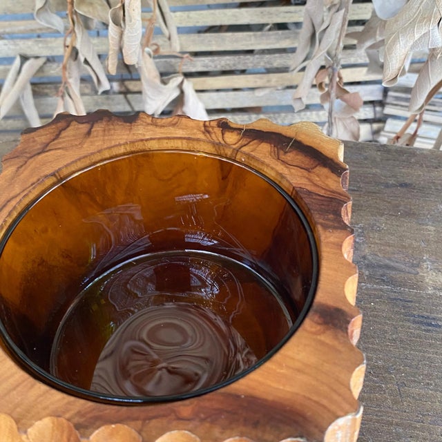 Gold Wooden Box, France, 1980s For Sale - Image 8 of 12