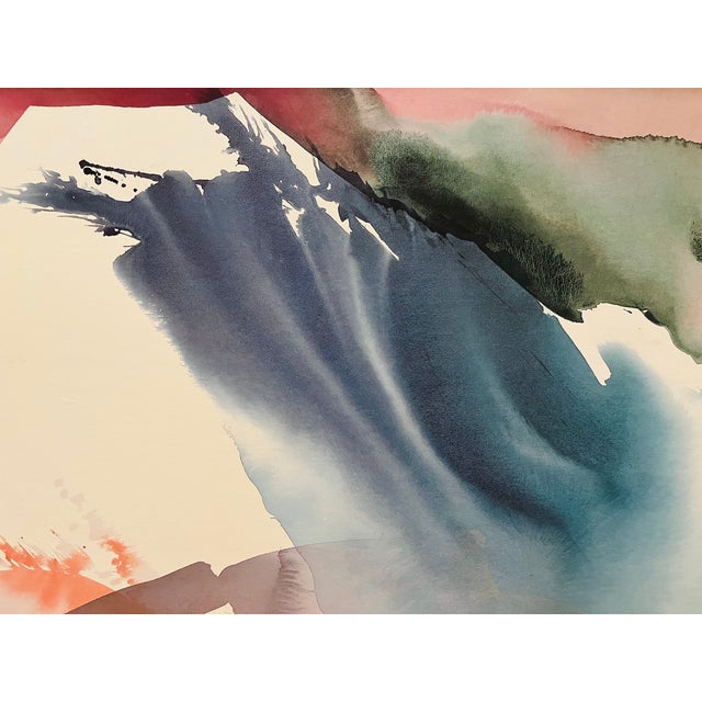 Vintage Abstract Litho Print Peter Kitchell For Sale In New York - Image 6 of 6