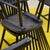 Black Vintage Black Wooden Chairs, Set of 7 For Sale - Image 8 of 9