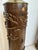 Vintage Wood and Metal Wallpaper Roller Table Lamps -a Pair For Sale In Philadelphia - Image 6 of 14