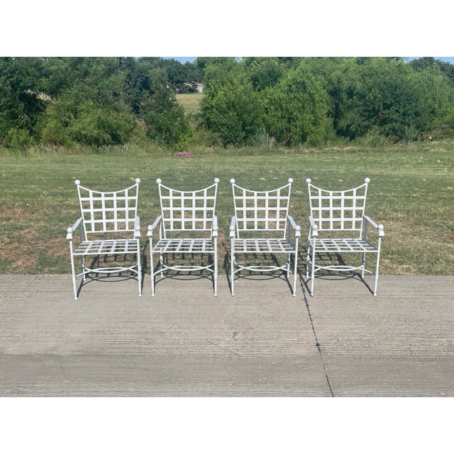 Mid-Century Modern 1960s Mario Papperzini Salterini Style Dining Table & 4 Chairs For Sale - Image 3 of 11