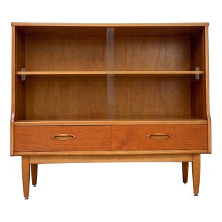 Mid-Century Teak Glazed Display Cabinet from Jentique, 1960s For Sale