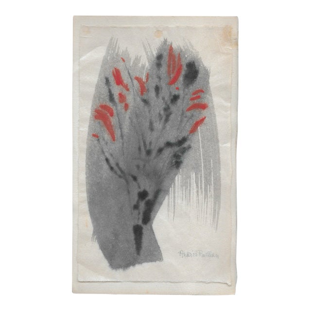 1969 Andre Ruellan Abstract Painting For Sale