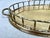Mid 20th Century Vintage Faux Bamboo Brass Oval Tray For Sale - Image 5 of 7
