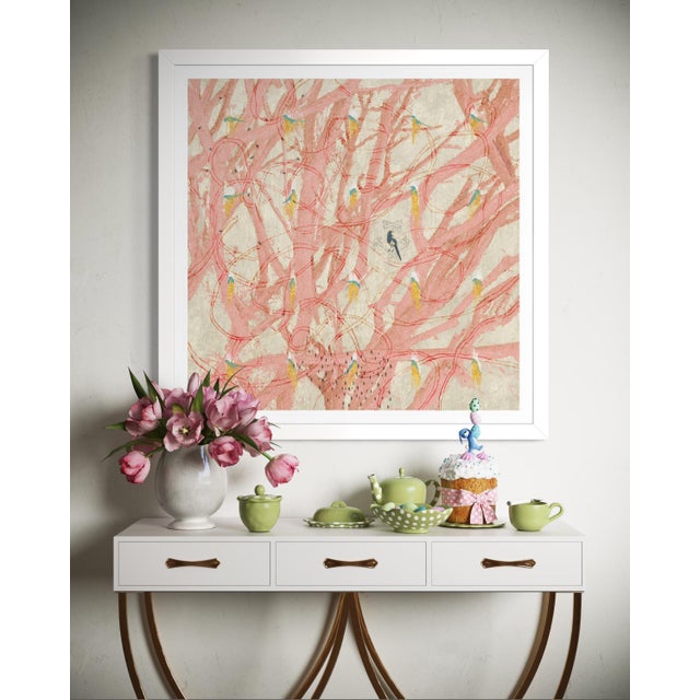 Contemporary The Sincere Undertaking by Steve Moors, 38"x38" Framed For Sale - Image 3 of 14
