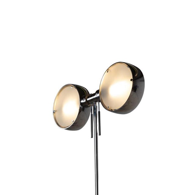 Silver Tiltable Sento Terra Floor Lamp with Chrome Finish from Occhio For Sale - Image 8 of 18