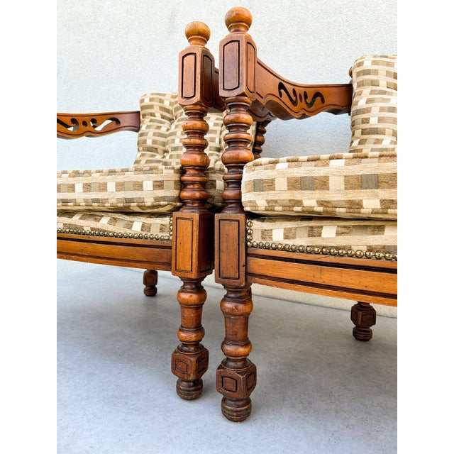 1970s Set of Gallery 1975 Chairs by Giorgetti, Italy, 1970s For Sale - Image 5 of 18