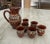 Folk Art Vintage 1950s Bulgarian Troyan Pitcher & Cup Set For Sale - Image 3 of 6