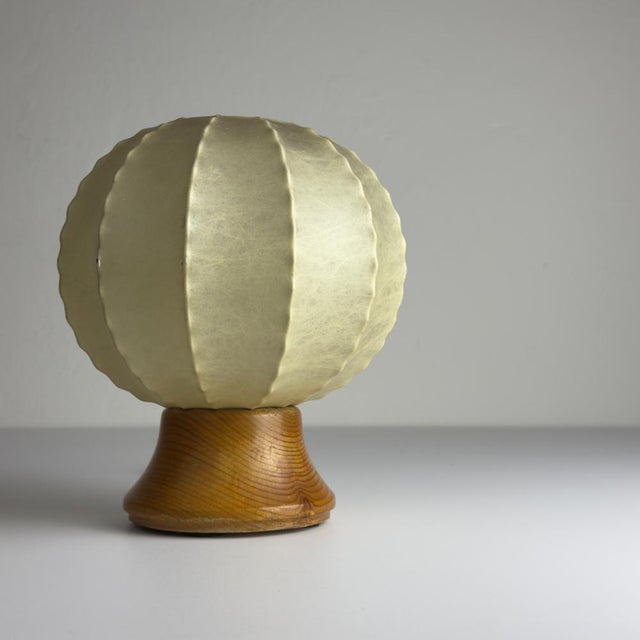 Mid-Century Cocoon Table Lamp, Italy, 1960s For Sale - Image 6 of 17