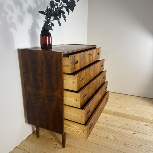 Vintage Danish Rosewood Chest, 1960s For Sale - Image 5 of 7